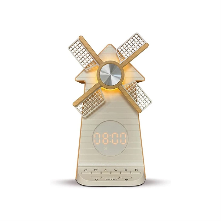 Rotating Windmill Wake Up Light