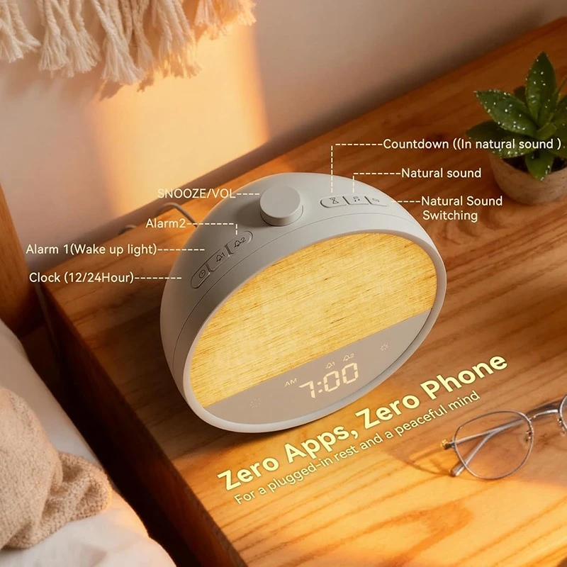 Sunrise Alarm Clock Wake Up Light suppliers